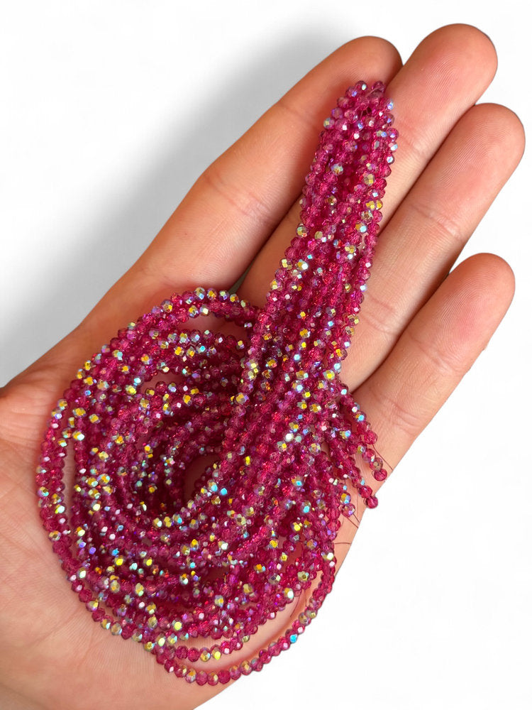 Cuentas de Cristal de 3mm