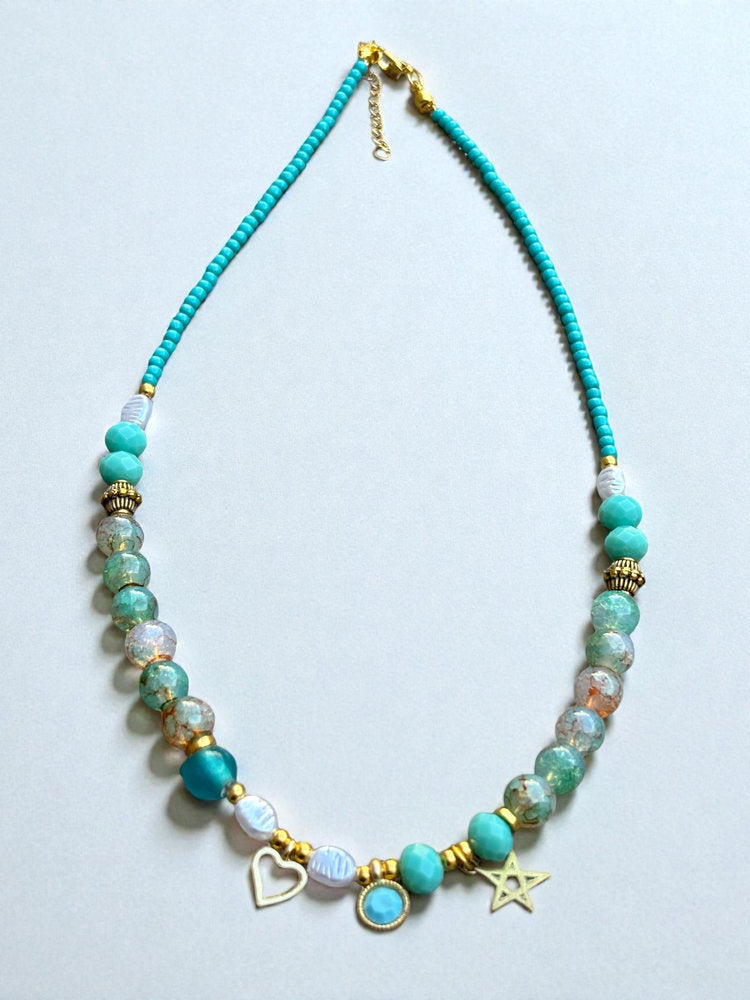 Collar de Corazón y Estrella
