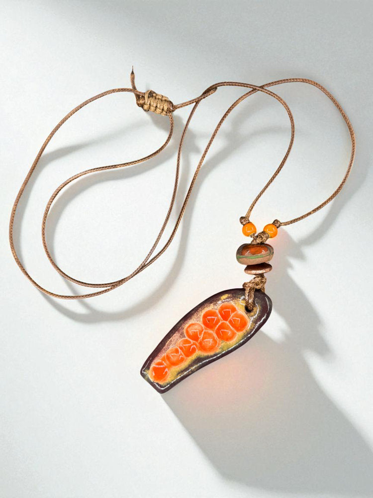 Collar de Semilla Volcánica
