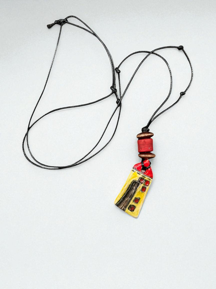 Collar Arco Abstracto