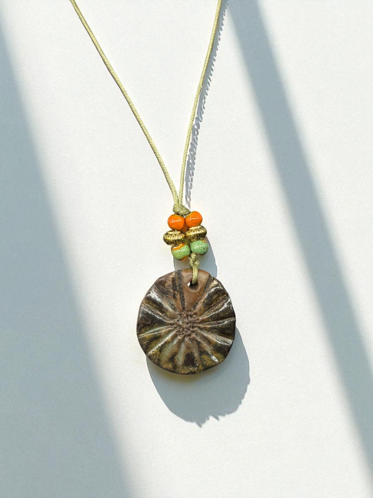Poppy Pod Necklace