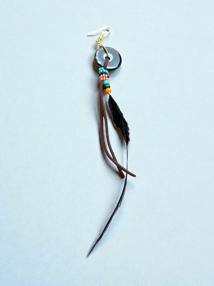Aretes de Plumas