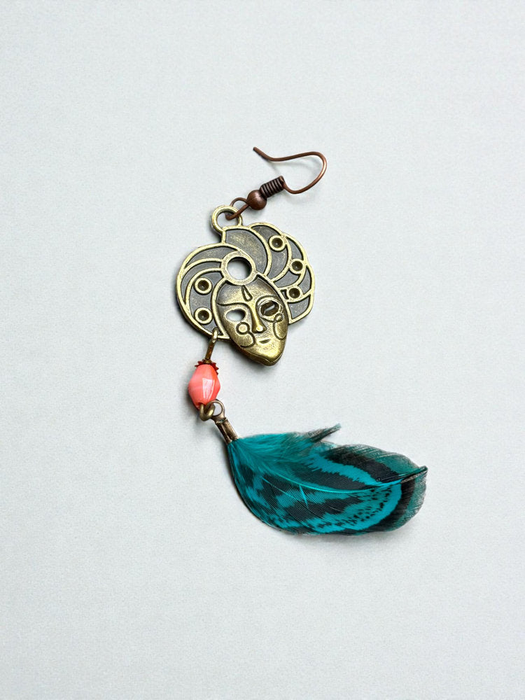 Aretes Máscara