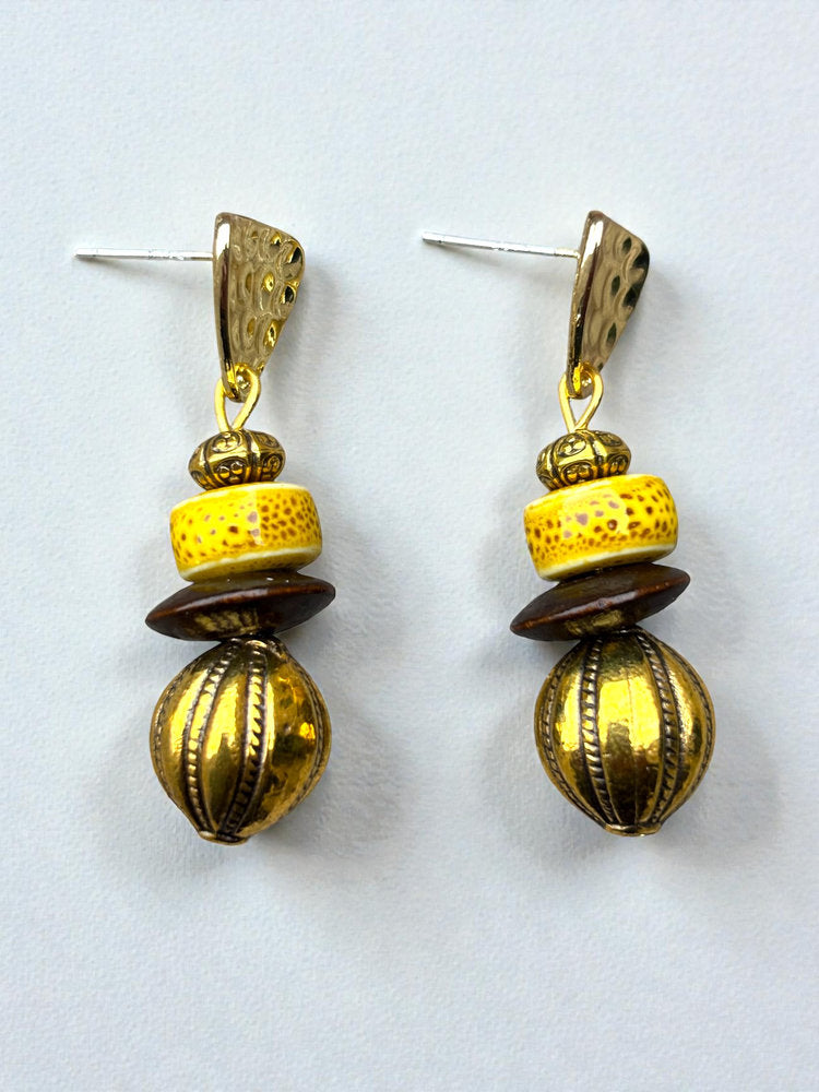 Aretes Texturizados