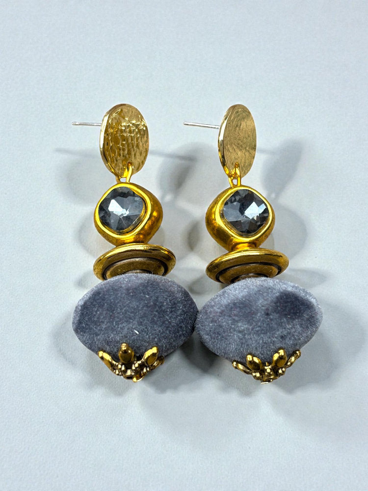 Aretes de Terciopelo
