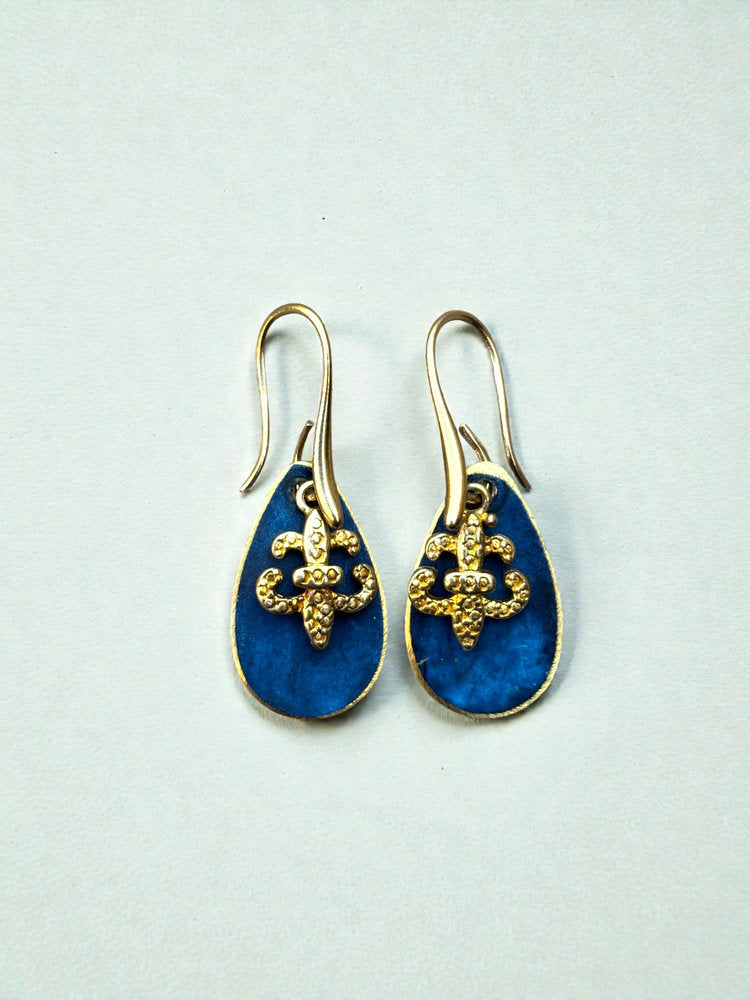 Aretes Fleur-de-lis