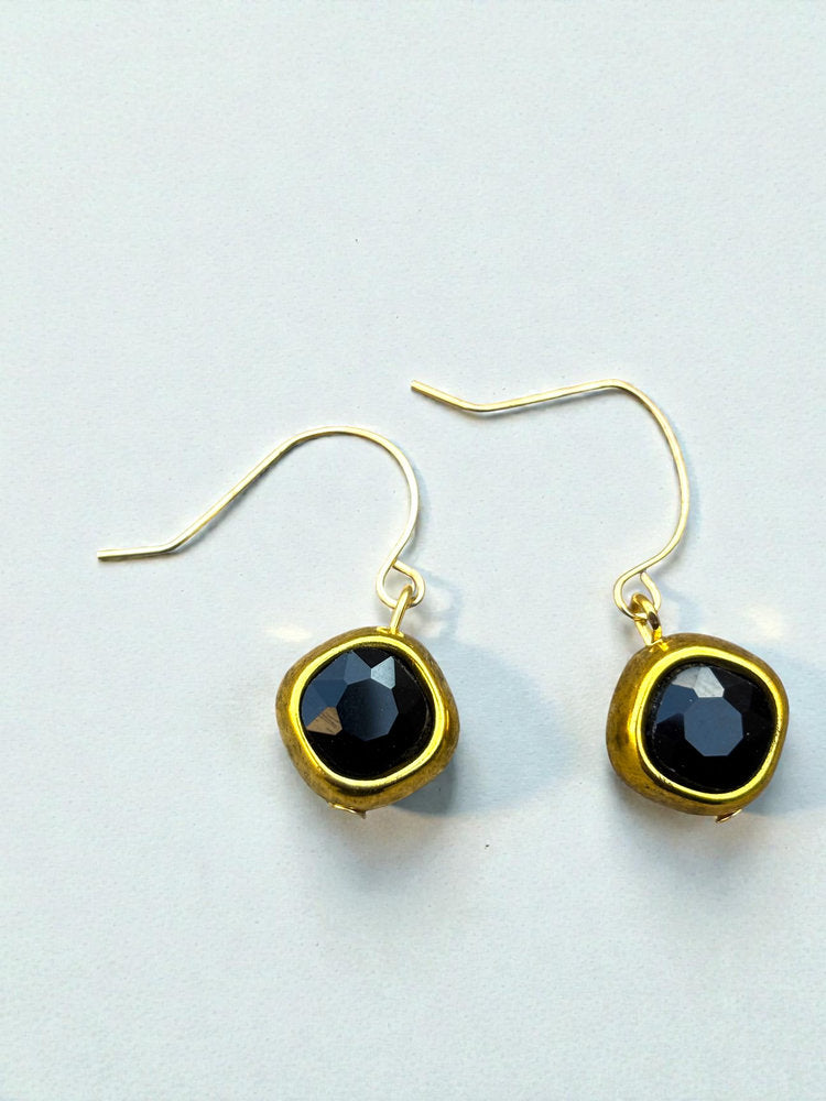 Aretes de Ónix