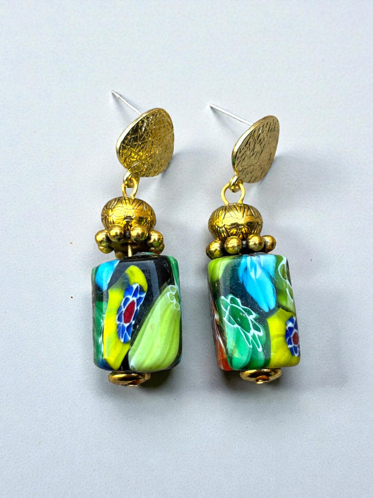 Aretes Millefiori