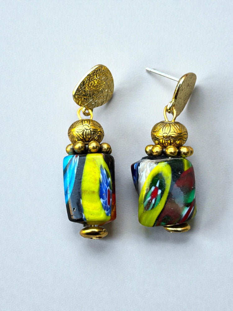 Aretes Millefiori