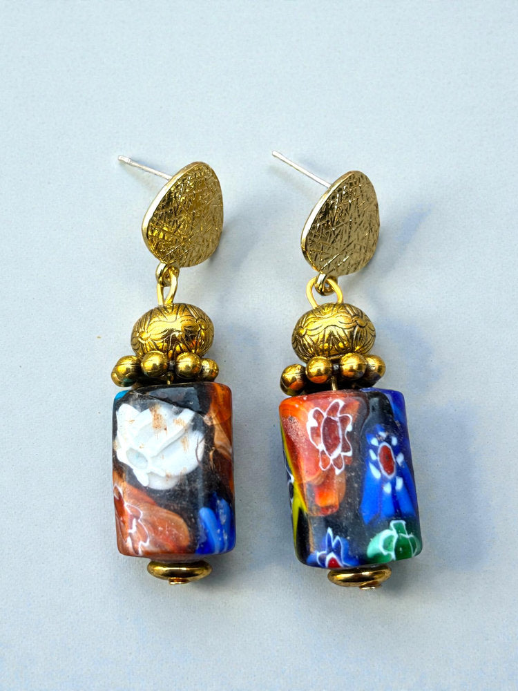 Aretes Millefiori