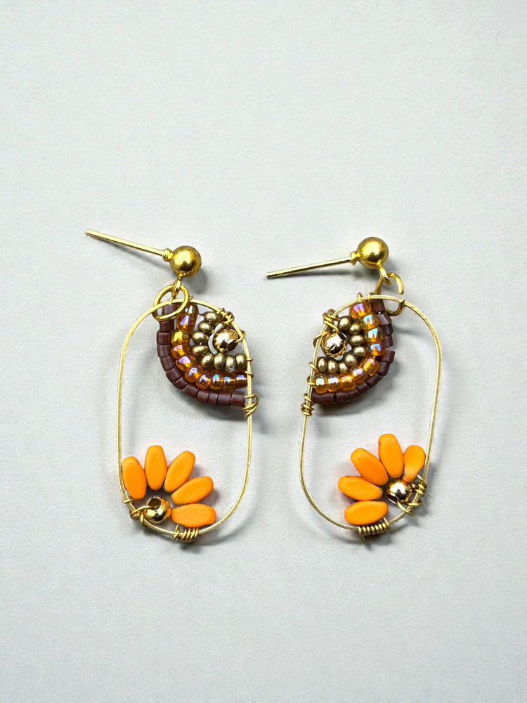 Aretes de Flores