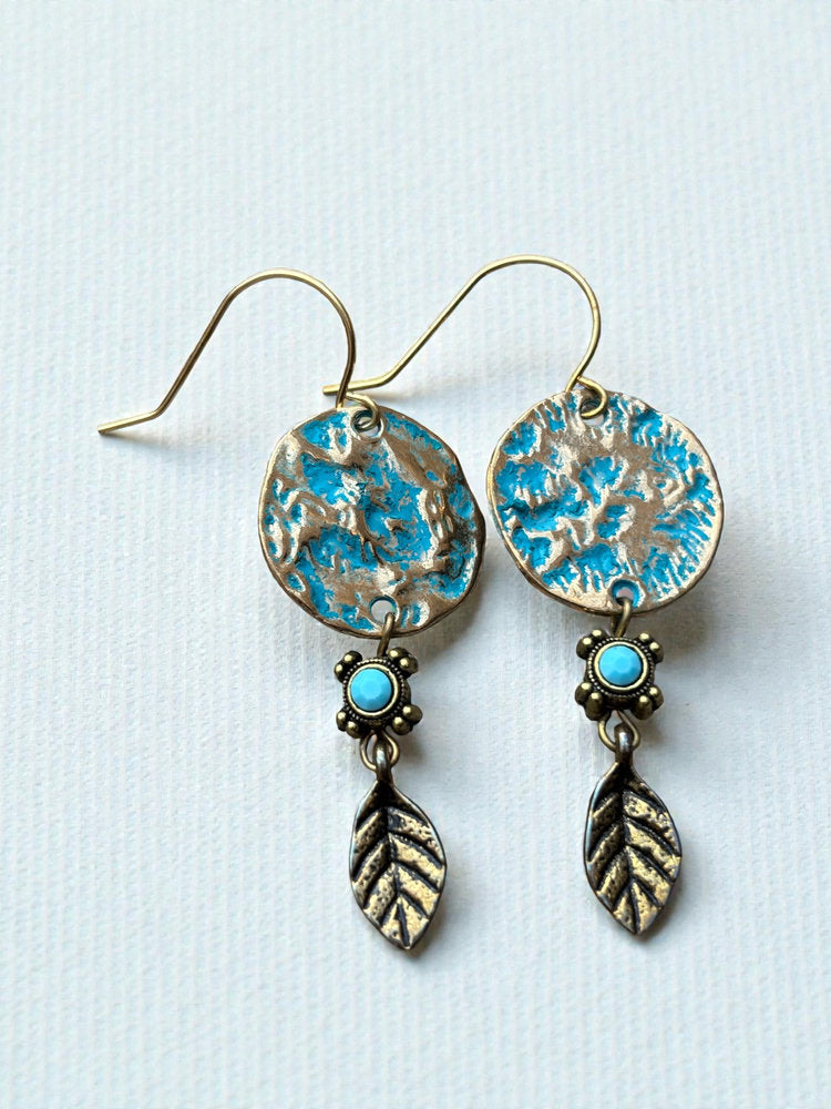 Aretes de Hojas