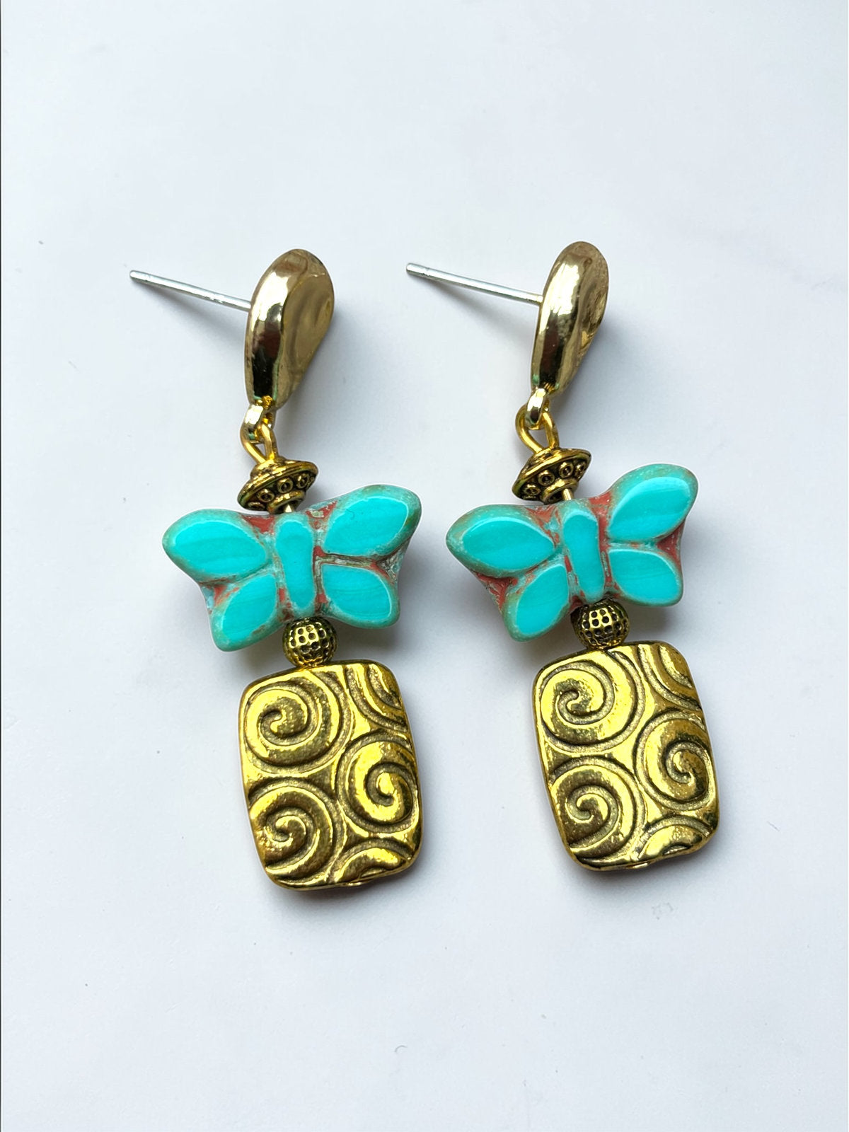 Aretes de Mariposa