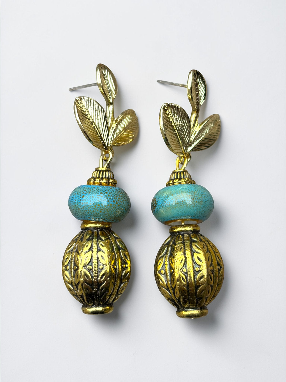 Aretes de Hojas