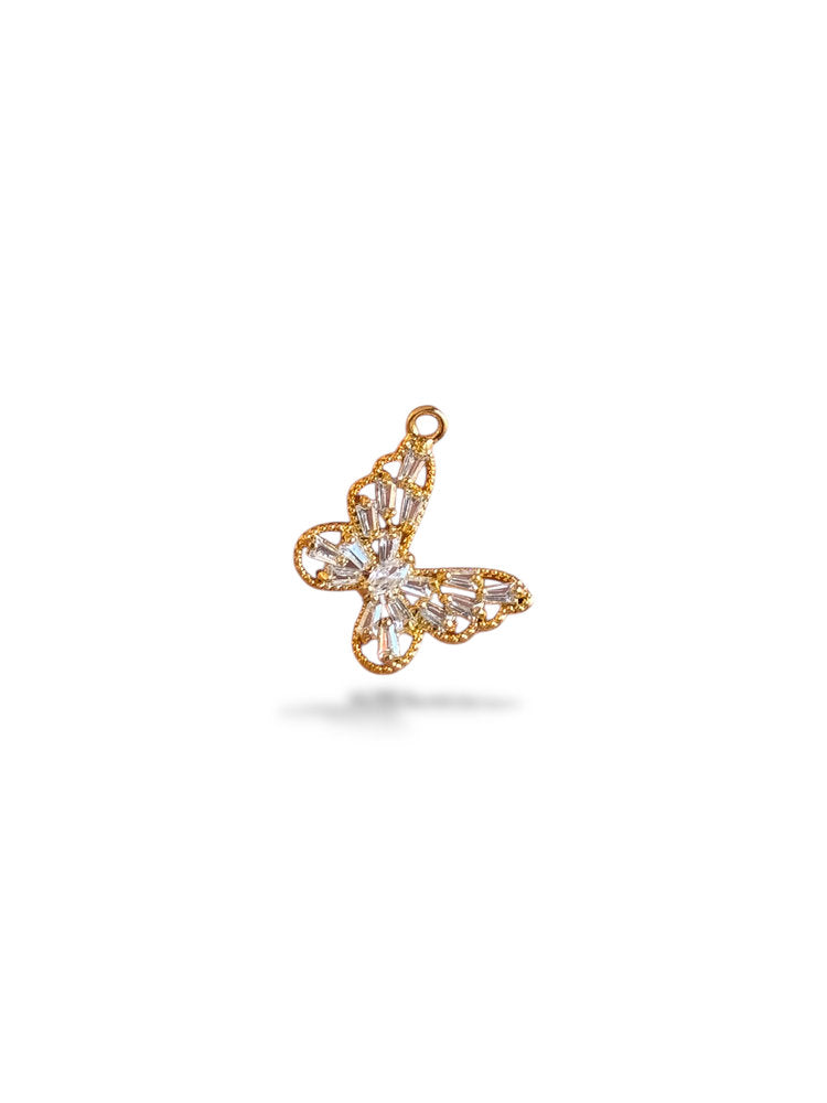 Butterfly Charm Gold Plated