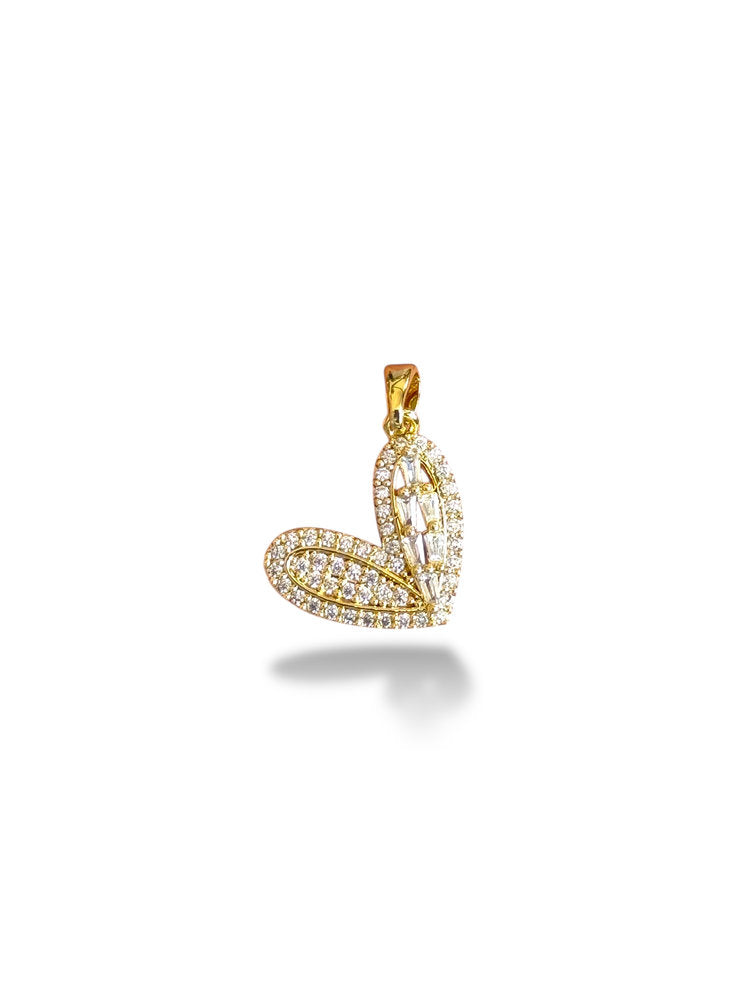 Heart Charm Gold Plated