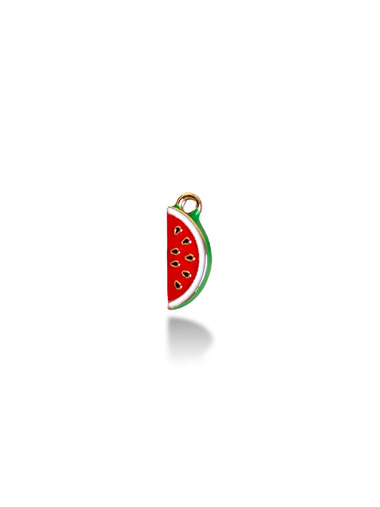 Enamel Glass Gold Plated Charm