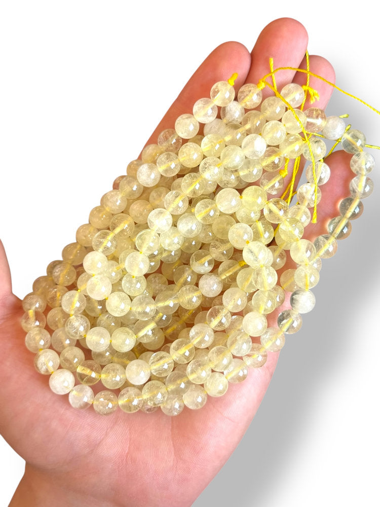 Lemon Quartz Natural Stone 8mm