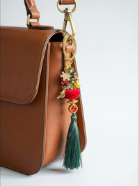 Holiday Tassel Keychain