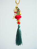 Holiday Tassel Keychain