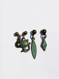 Aretes Patina