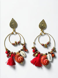 Aretes con Borlas