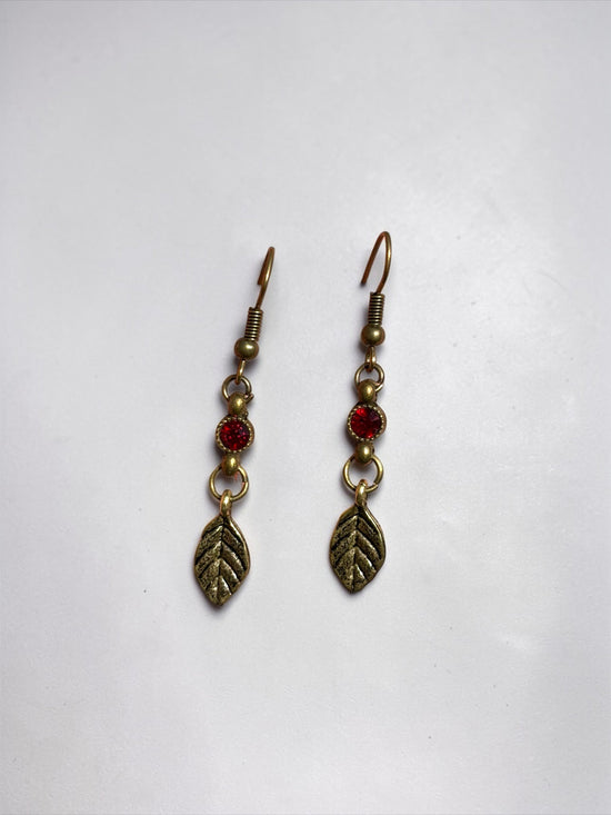 Aretes de Hojas