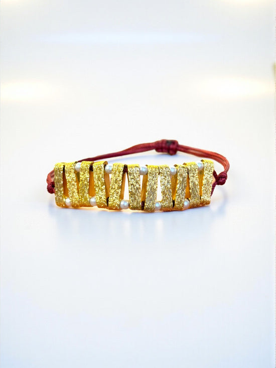 Gold Geometric Bracelet