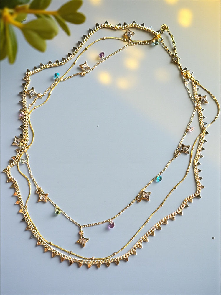 Star Layered Necklace