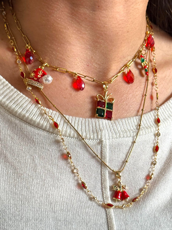 Christmas Charm Necklace