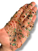 Gold Plated Baguette Zircon Chain