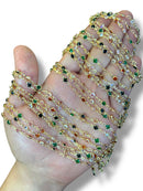 Gold Plated Zircon Chain