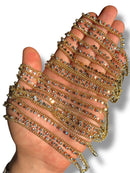 Gold Plated Star Zircon Chain