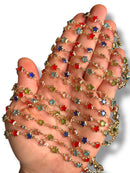 Gold Plated Star Zircon Chain