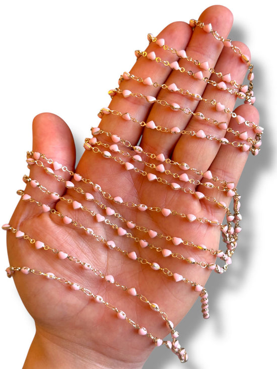 Gold Plated Heart Chain