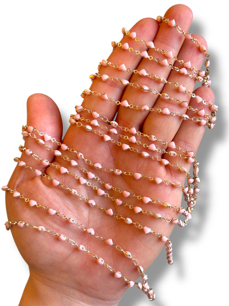 Gold Plated Heart Chain