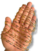 Gold Plated Diamond Chain