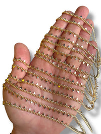 Gold Plated Triangle Chain