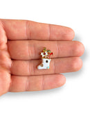 Noel Charm Gold Plated