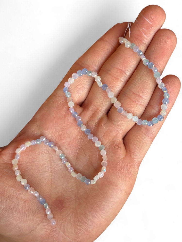 Crystal Beads Rondelle 4mm