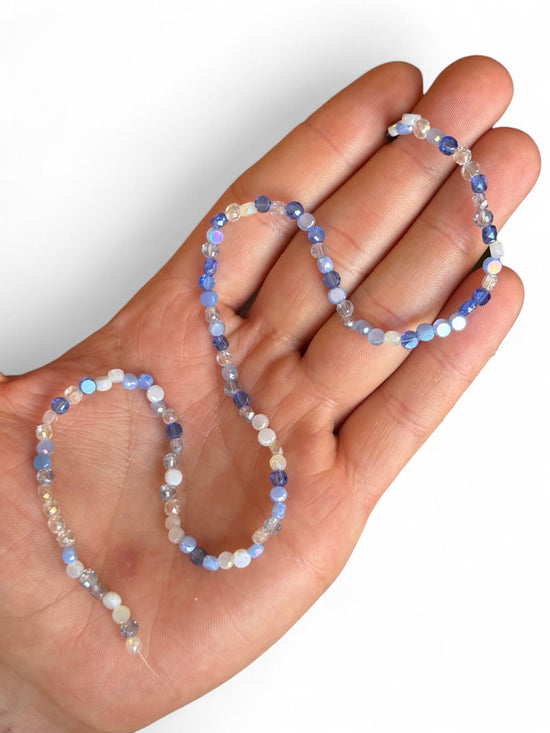 Crystal Beads Rondelle 4mm