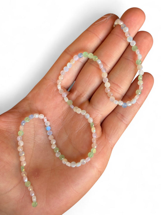 Cuentas de Cristal Rondelle 4mm