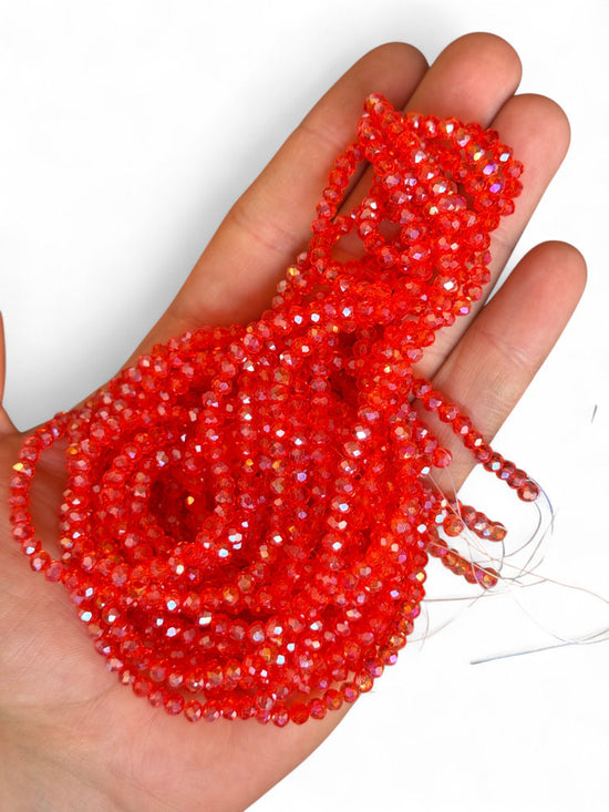 Cuentas de Cristal de 4mm