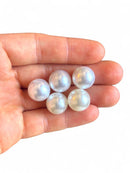 Plastic 14mm White Pearl
