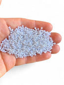 Plastic 3mm White Pearl