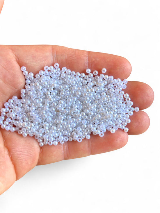 Plastic 3mm White Pearl