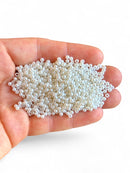 Plastic 3mm Cream Pearl