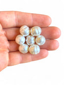 Plastic Pumpkin Cream Pearl