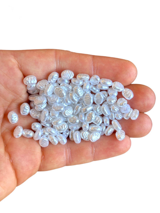 Plastic Baroque White Pearl