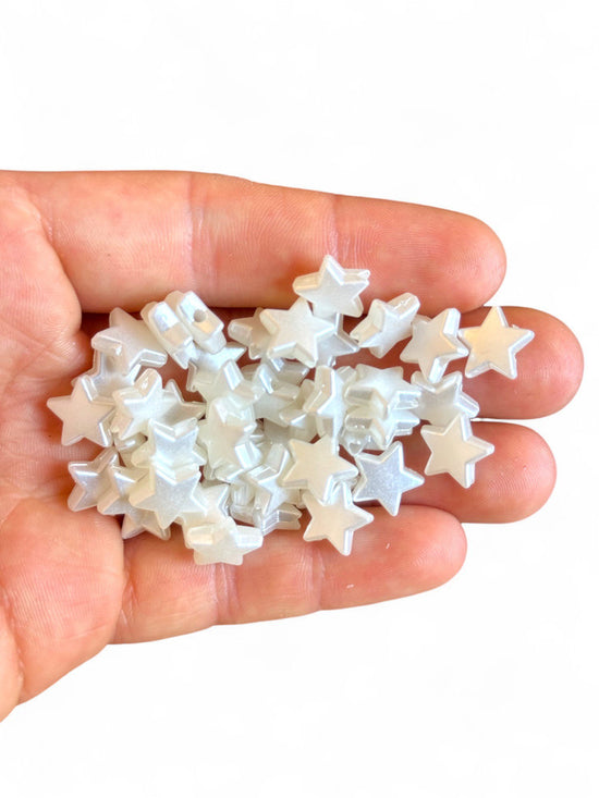 Plastic Star White Pearl